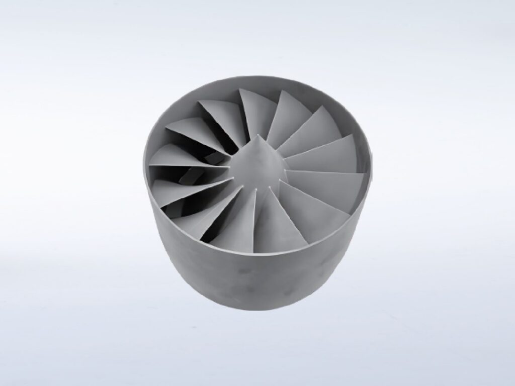 AVIMETAL MT650H: крыльчатка турбины