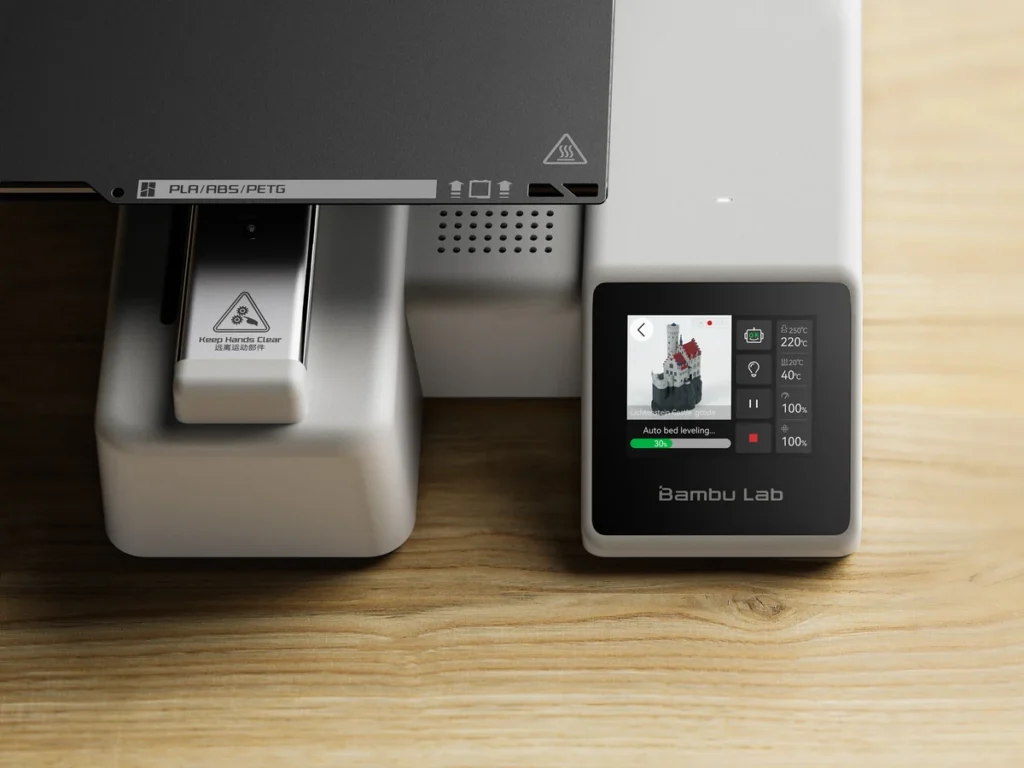 Сенсорный экран на корпусе Bambu Lab A1 mini