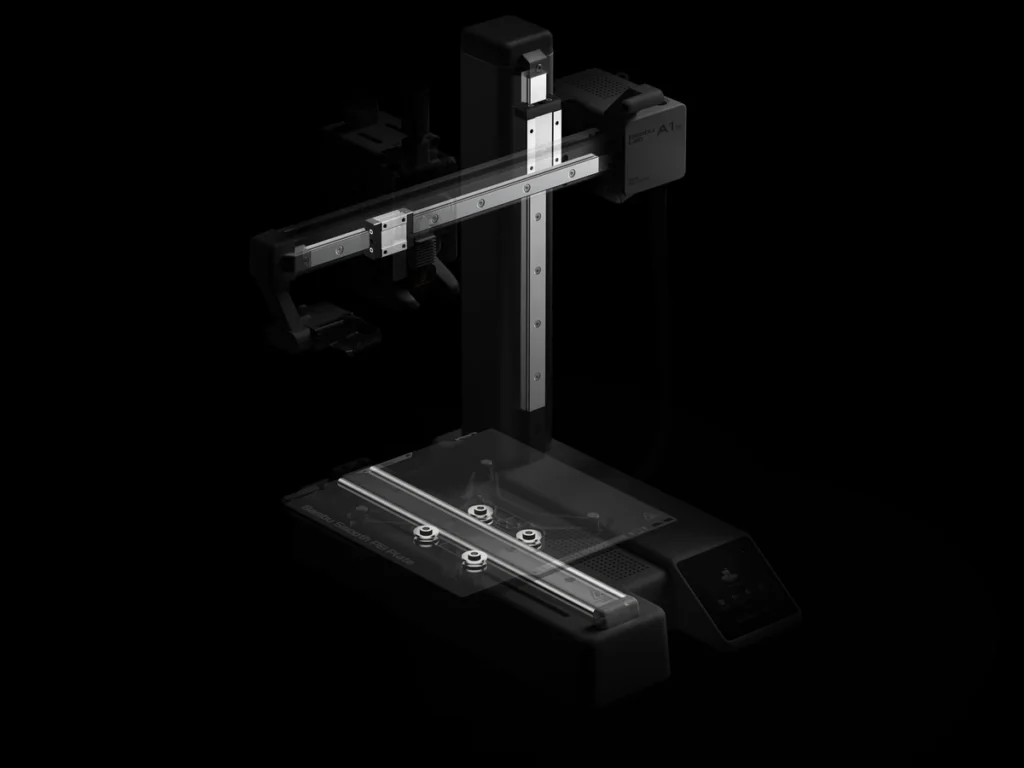 Тестовая лодка Benchy, напечатанная на Bambu Lab A1 mini за 14 минут, рендер производителя