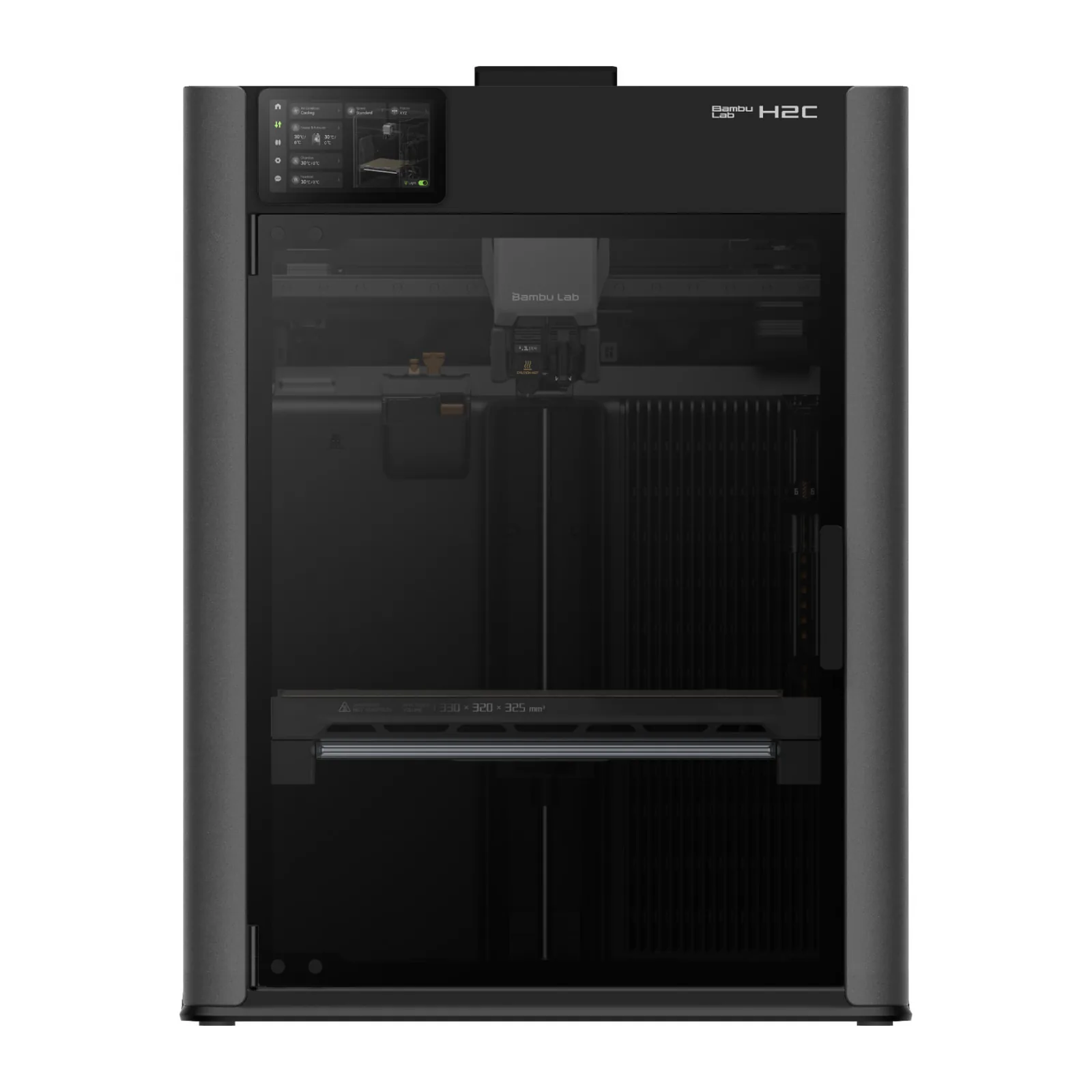Bambu Lab H2C Vortek Ultimate Bundle - 3D-принтер H2C, вид спереди