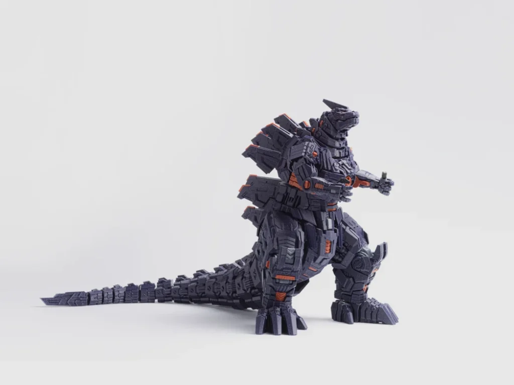 Модель Kaiju, напечатанная на Bambu Lab X1C, снимок производителя
