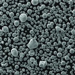 EOS CopperAlloy CuNi30 - медно-никелевый сплав, порошок под микроскопом