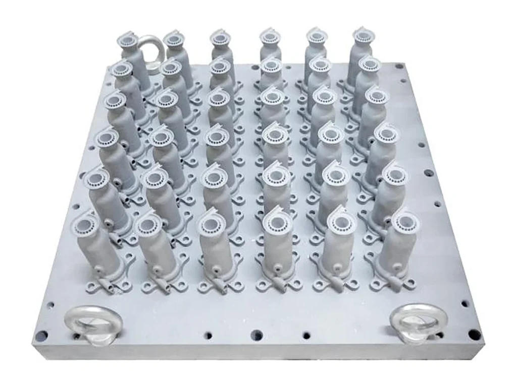 Партия деталей на широкой плите - Eplus3D EP-M4750