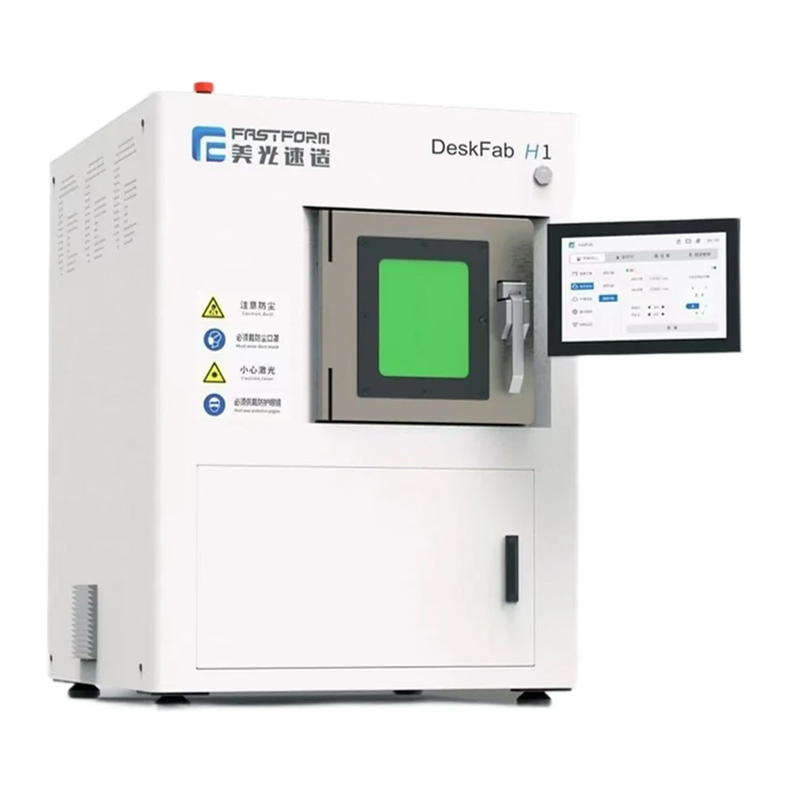 SLM 3D-принтер DeskFab H1 FastForm, вид три четверти слева