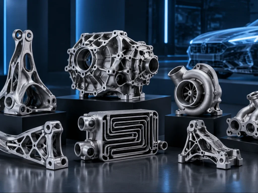 Металлические детали для автомобилестроения, пример FastForm FF-M800