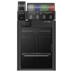 3D-принтер Bambu Lab H2D Pro Combo - вид спереди, блоки AMS 2 и AMS HT сверху