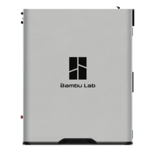 3D-принтер Bambu Lab H2S - вид сбоку, серая панель с логотипом