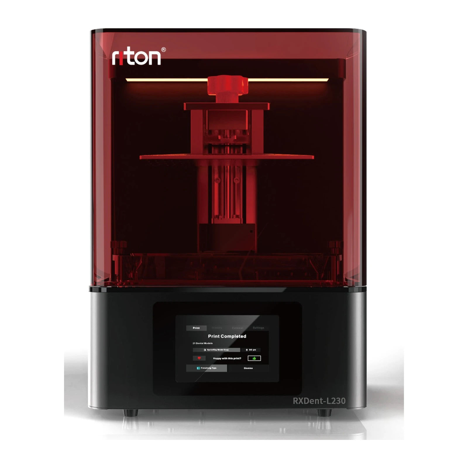Фотополимерный 3D-принтер Riton RXDent-L230, другой ракурс