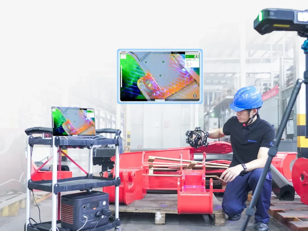 AR и отчёт - Scantech TrackScan GO-C