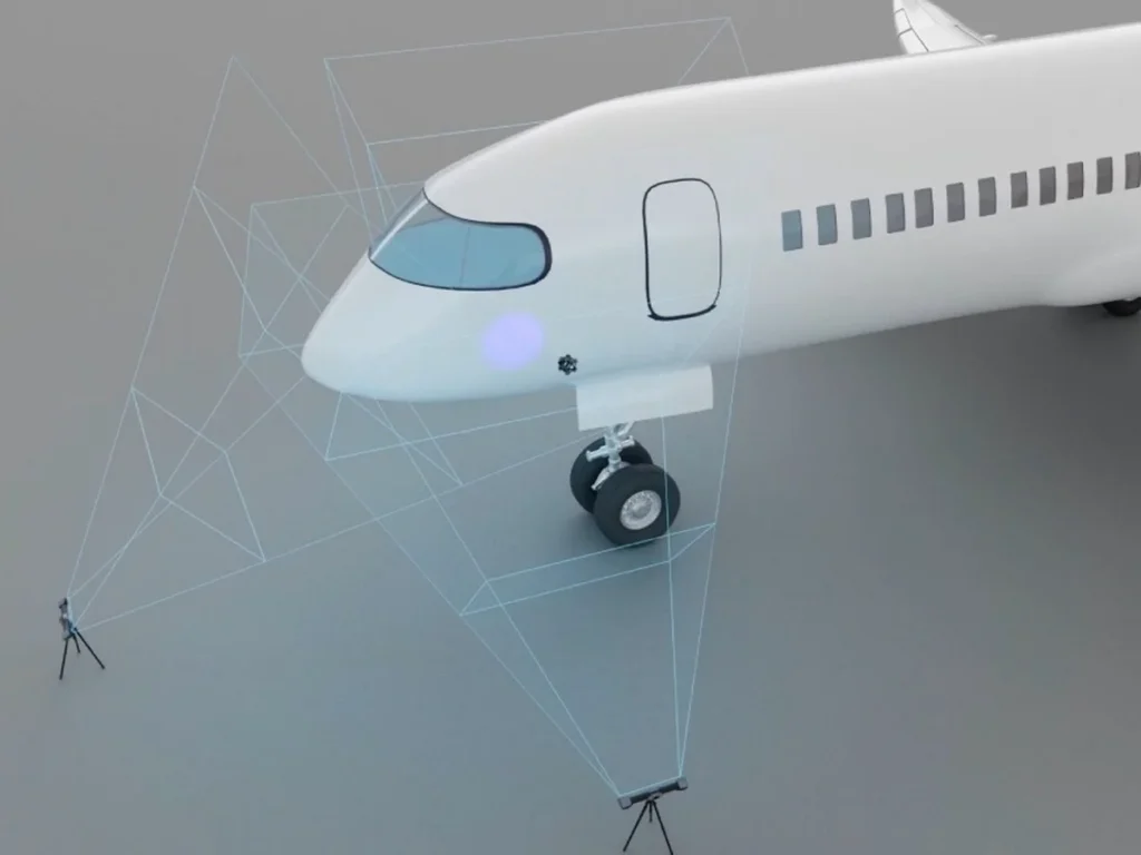 Крупные изделия с фотограмметрией - Scantech TrackScan Sharp 49