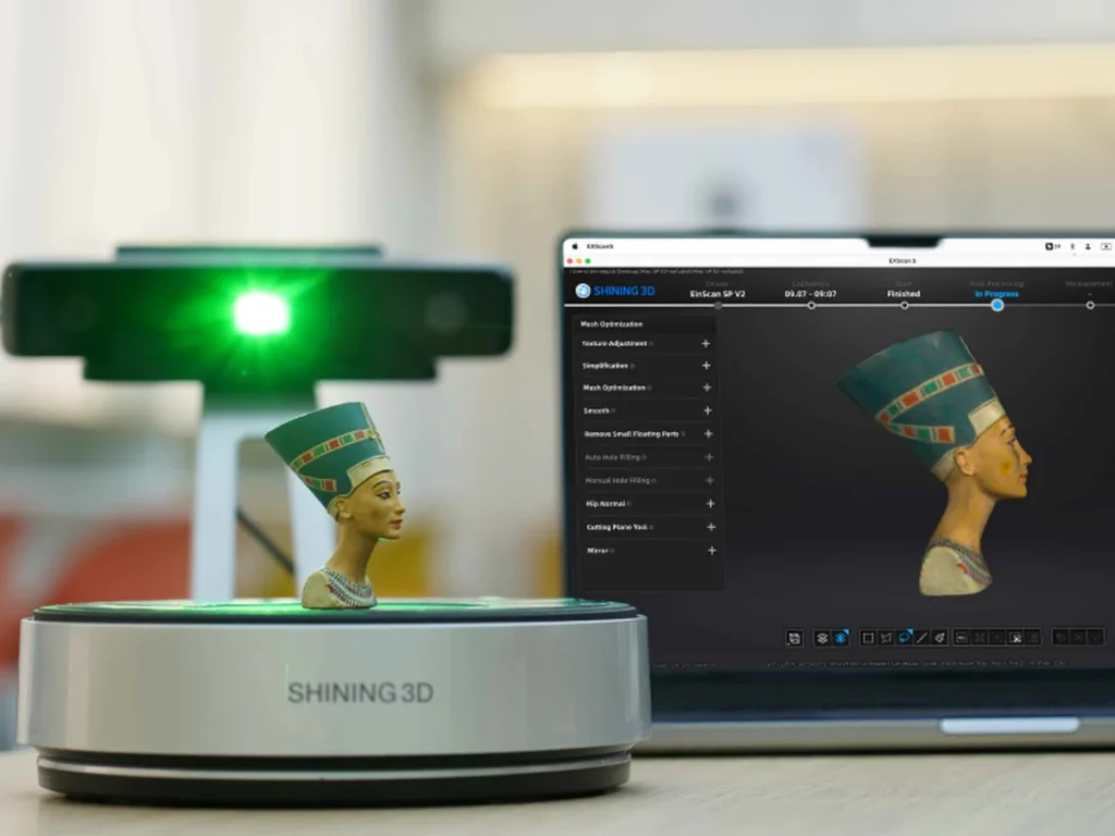 Предметы разного размера - Shining 3D EinScan SP V2