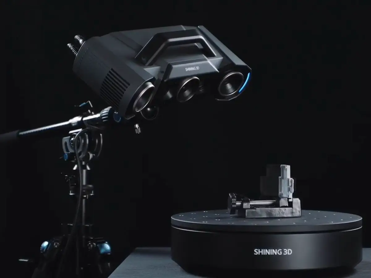 Два поля сканирования - Shining 3D OptimScan Q12 HD