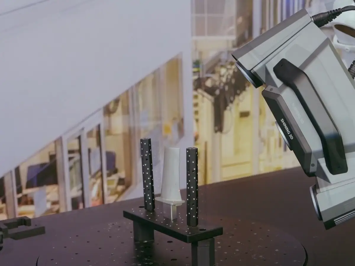 Контроль малых деталей - Shining 3D RobotScan Q12