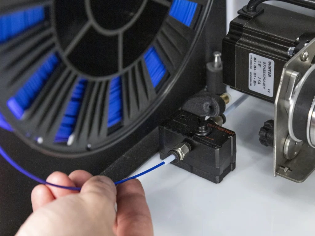 Загрузка филамента - Stereotech 530 Fiber