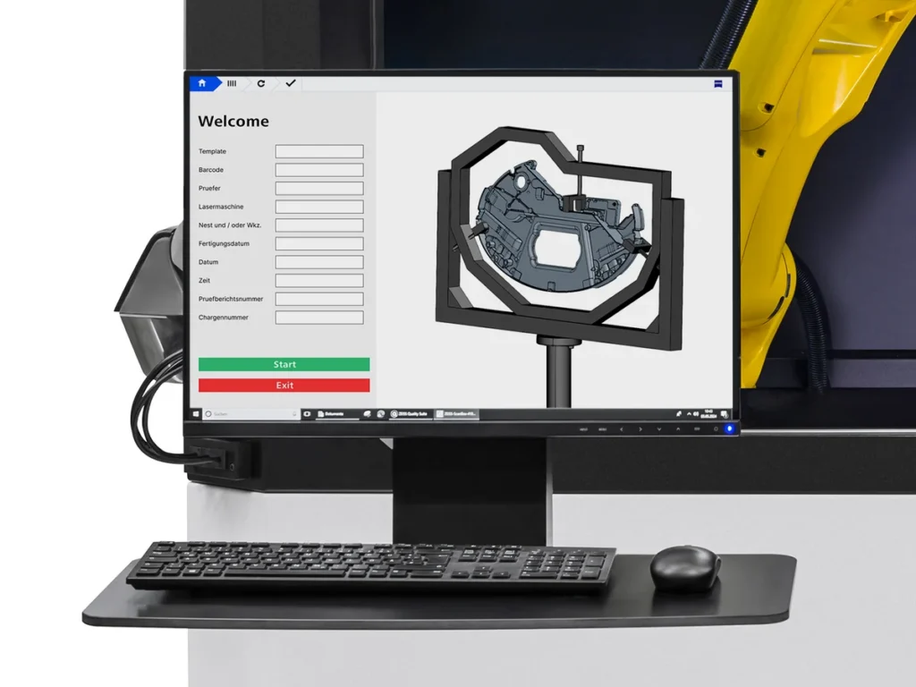 Интерфейс Kiosk - ZEISS ScanBox Series 4