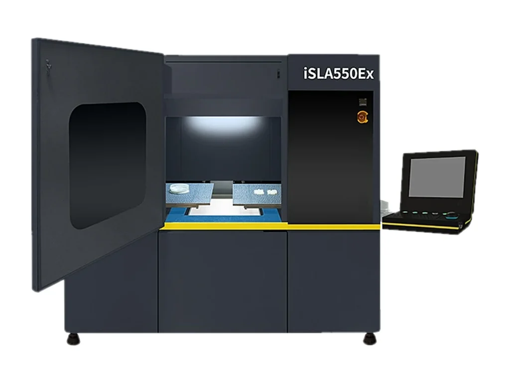 Две платформы в камере - ZRapid iSLA550Ex